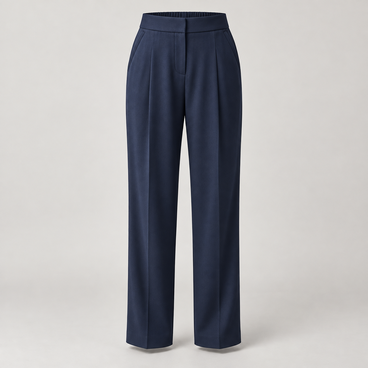Balance Ankle Trouser in Navy